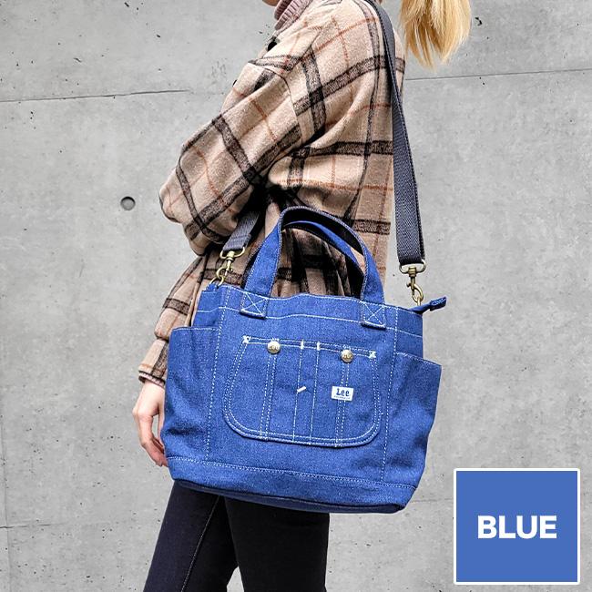 Lee（リー） 2WAY B5 デニム ショルダーバッグ バッグ ミニトート