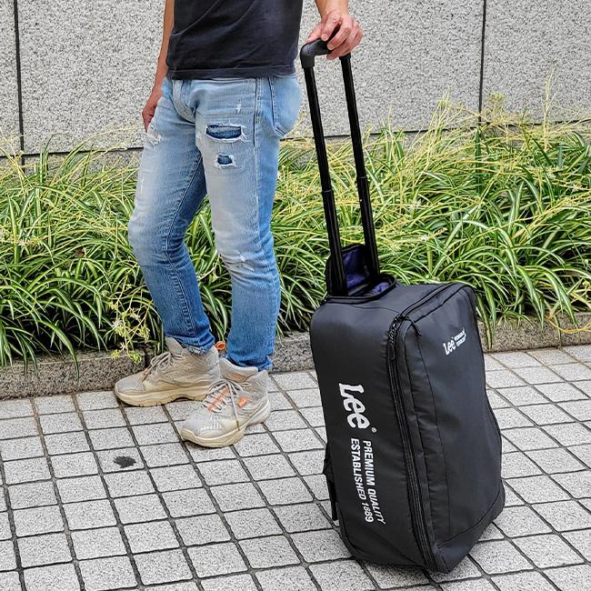 1度使用 LeeDee リュックにもなる2wayキャリーケース ソフトキャリー Lee（リー） 2WAY リュックキャリー キャリーケース ソフトキャリー