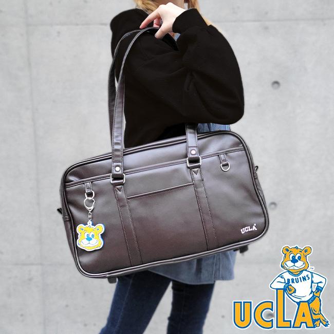 UCLA ユーシーエルエー スクールバッグ ボストンバッグ スクバ 合皮