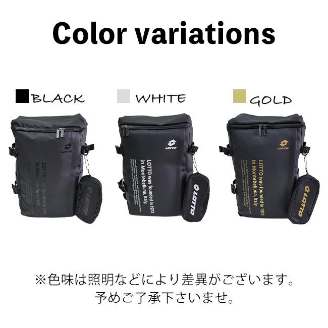 LOTTO（ロット） ペンケース付き トップオープン 27L リュック