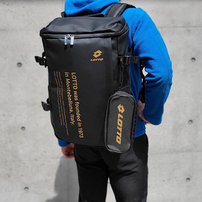 LOTTO（ロット） ペンケース付き トップオープン 27L リュック