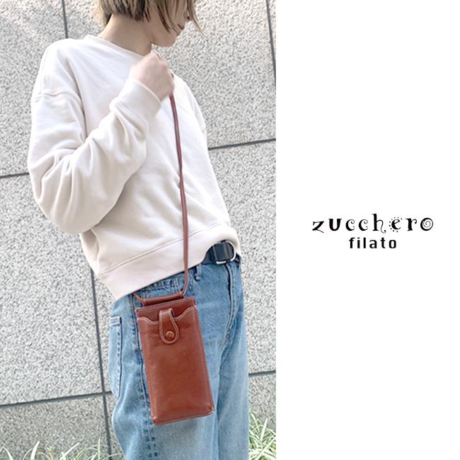 zucchero filato ズッケロフィラート スマホショルダー zucchero filato ズッケロフィラート スマホショルダー