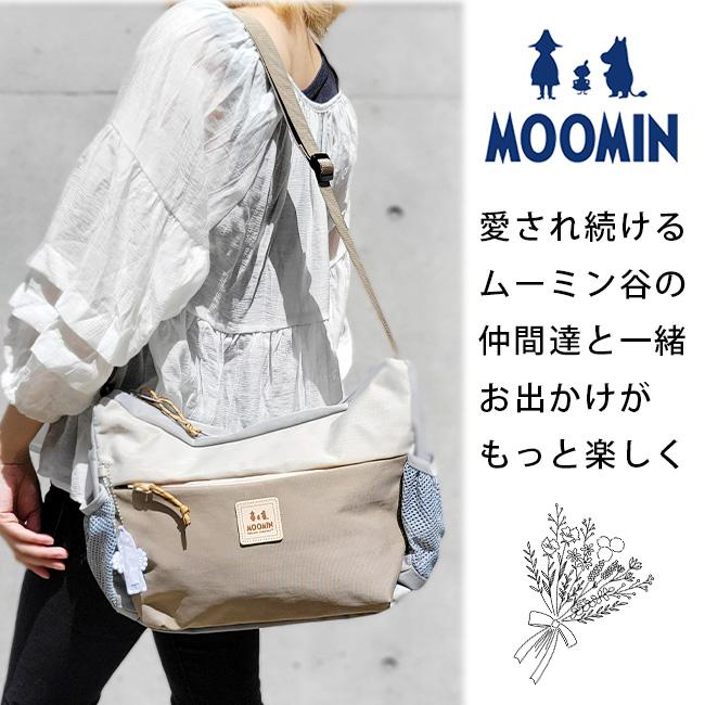 ショルダーバッグ mumin MOOMIN moomin ムーミン ショルダーバッグ 深型ショルダー 大