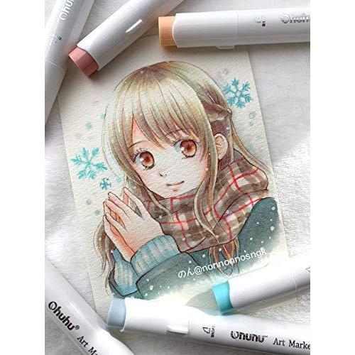 Ohuhu 筆先 マーカーペン 72色 筆タイプ 筆 細字 ふでタイプ ブレンダーペン付き イラストマーカー 鮮やか 手帳 Wss 60zy65uqzpea オープンタイプショップ 通販 Yahoo ショッピング