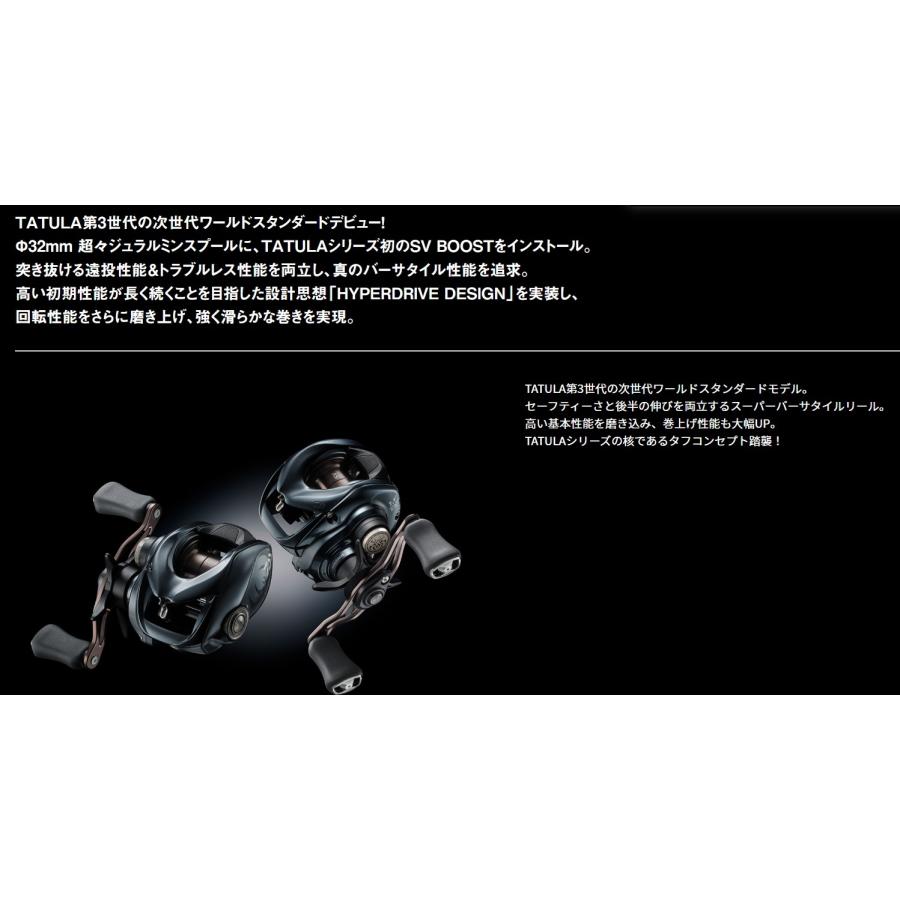 DAIWA（ダイワ） 【在庫限り特価】 25 タトゥーラ SV TW 100XHL 左巻き