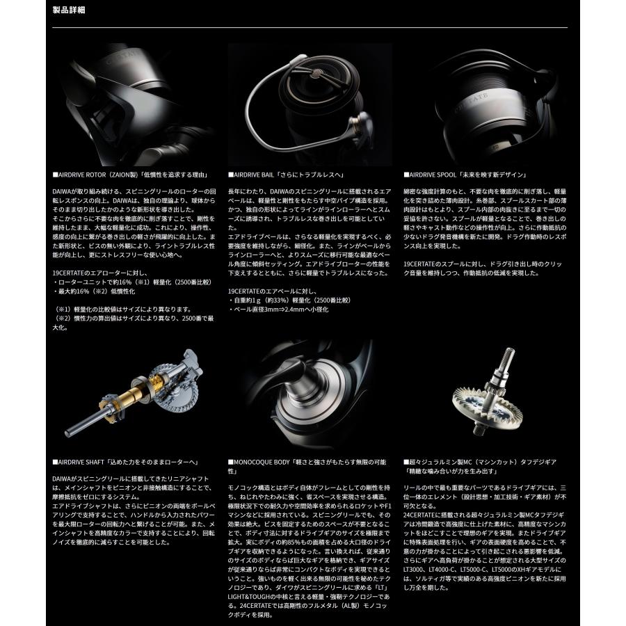 DAIWA（ダイワ） 24 セルテート FC LT2500S-XH スピニングリール