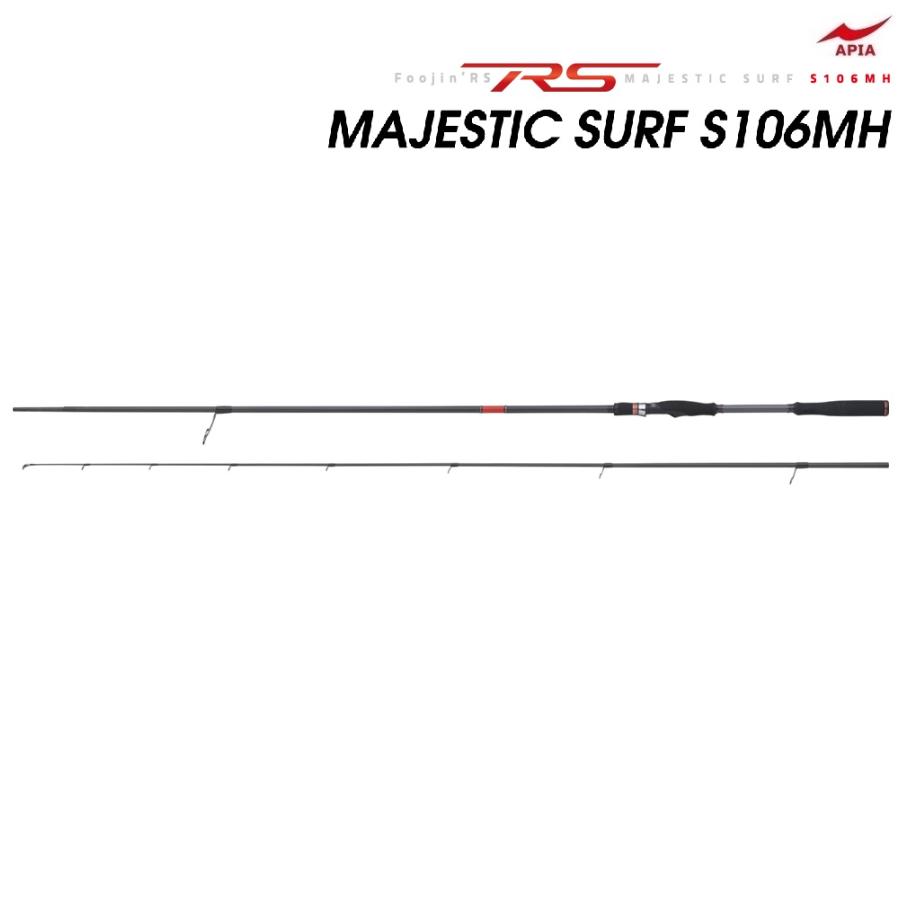 APIA アピア Foojin' RS マジェスティックサーフ S106MH 2ピース APIA アピア Foojin' RS マジェスティックサーフ S106MH 2ピース