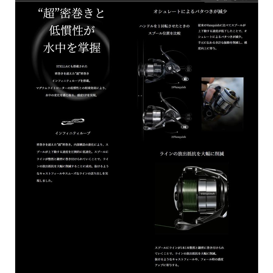 シマノ（SHIMANO） 23 ヴァンキッシュ C3000SDH : オープンウォーター