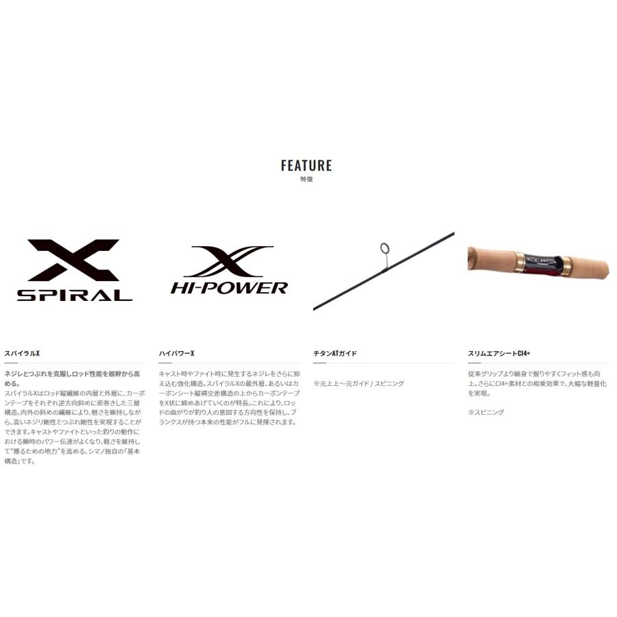 シマノ（SHIMANO） 21 カーディフ AX S60UL-FF : オープンウォーター