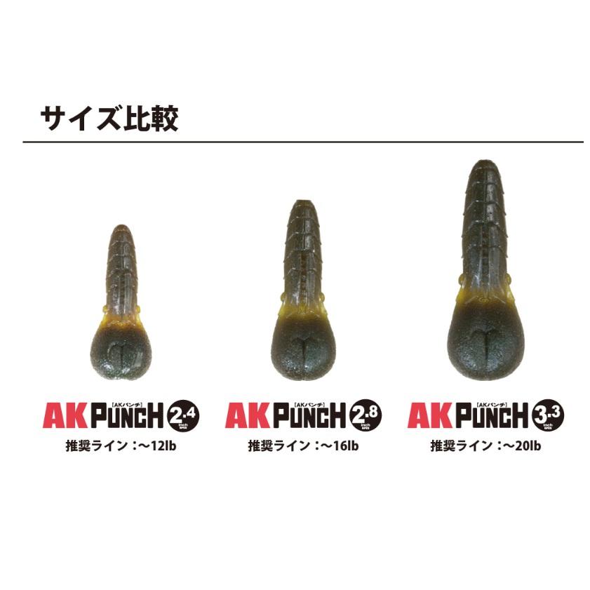 issei（一誠） AKパンチ 2.8インチ (メール便可) : オープンウォーター
