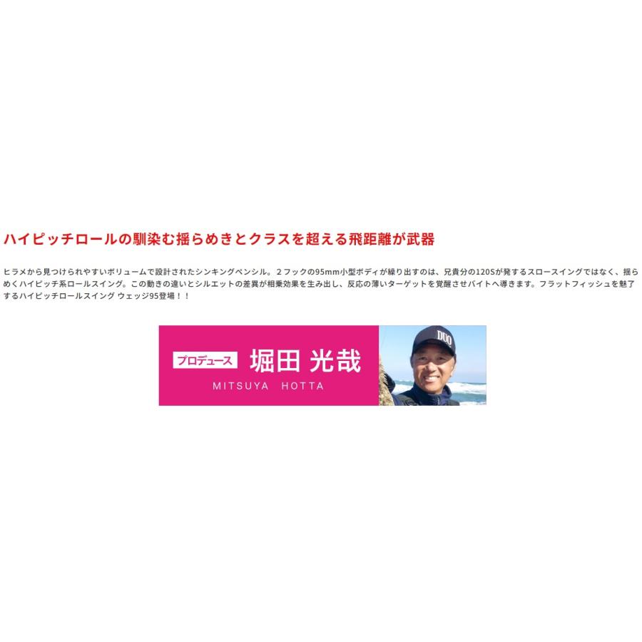 ビーチウォーカー DUO デュオ ウェッジ 95S 限定カラー (クリック