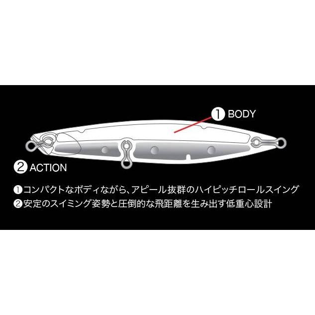 ビーチウォーカー DUO デュオ ウェッジ 95S (クリックポスト可