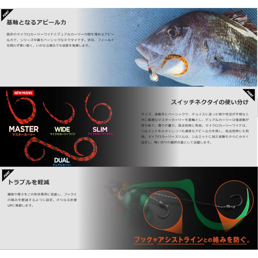 JACKALL（ジャッカル） ビンビンスイッチT+ネクタイ マスターカーリー