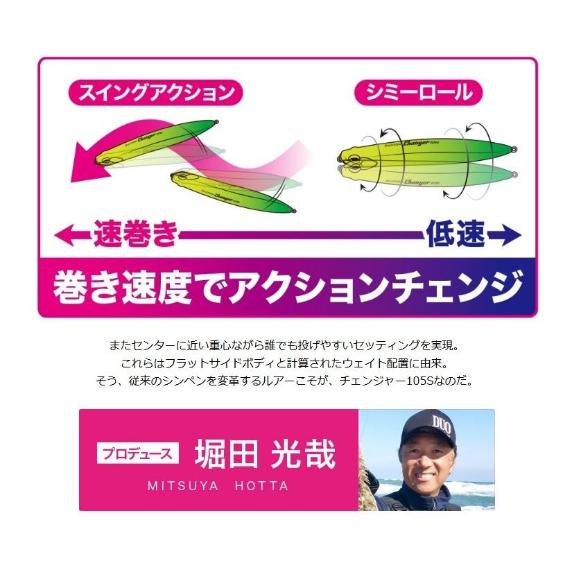 ビーチウォーカー DUO デュオ チェンジャー 105S 2026限定カラー