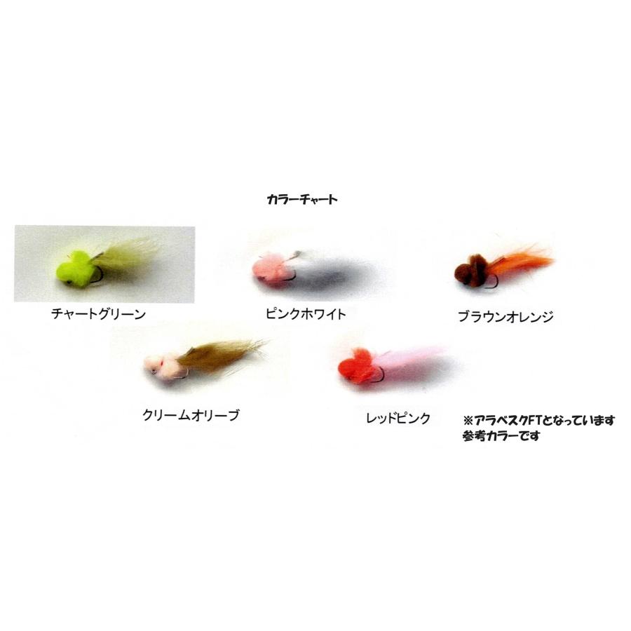 ROB LURE（ロブルアー） ROB デカベスク ふわふわテイル 1.5g 1091