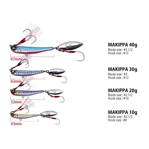Megabass（メガバス） マキッパ 20g (メール便可) : オープン