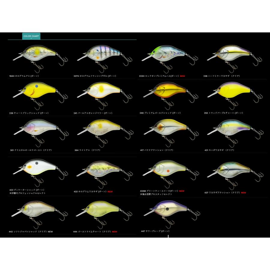 NORIES（ノリーズ） マルノミフラット 60 お一人様各色1点、合計2点