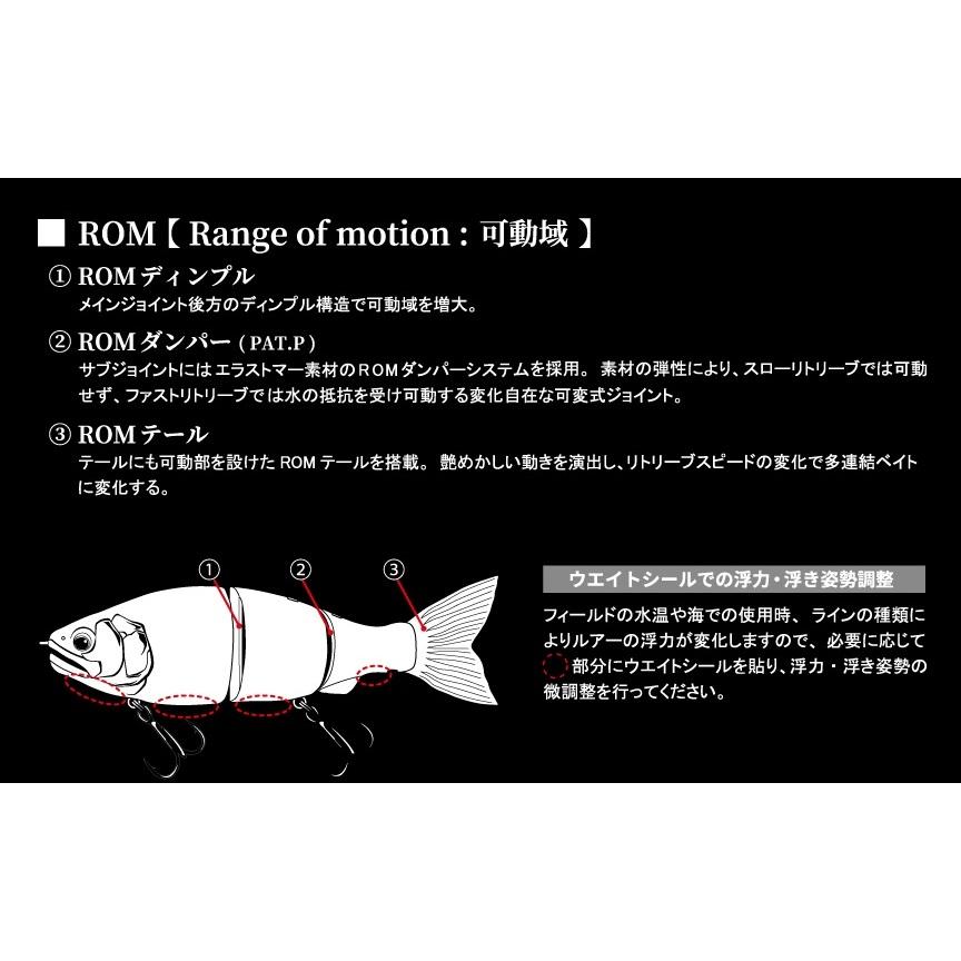 GAN CRAFT（ガンクラフト） ジョインテッドクロー ラチェット 144SW F