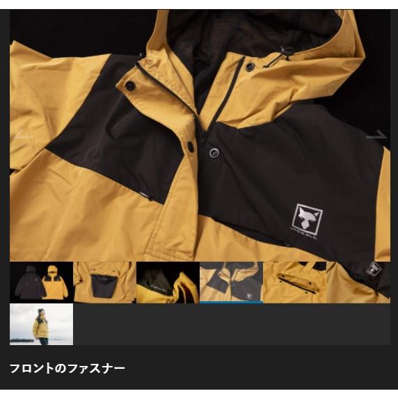 JACKALL ジャッカル ST アノラックジャケット イエロー JACKALL ジャッカル ST アノラックジャケット イエロー
