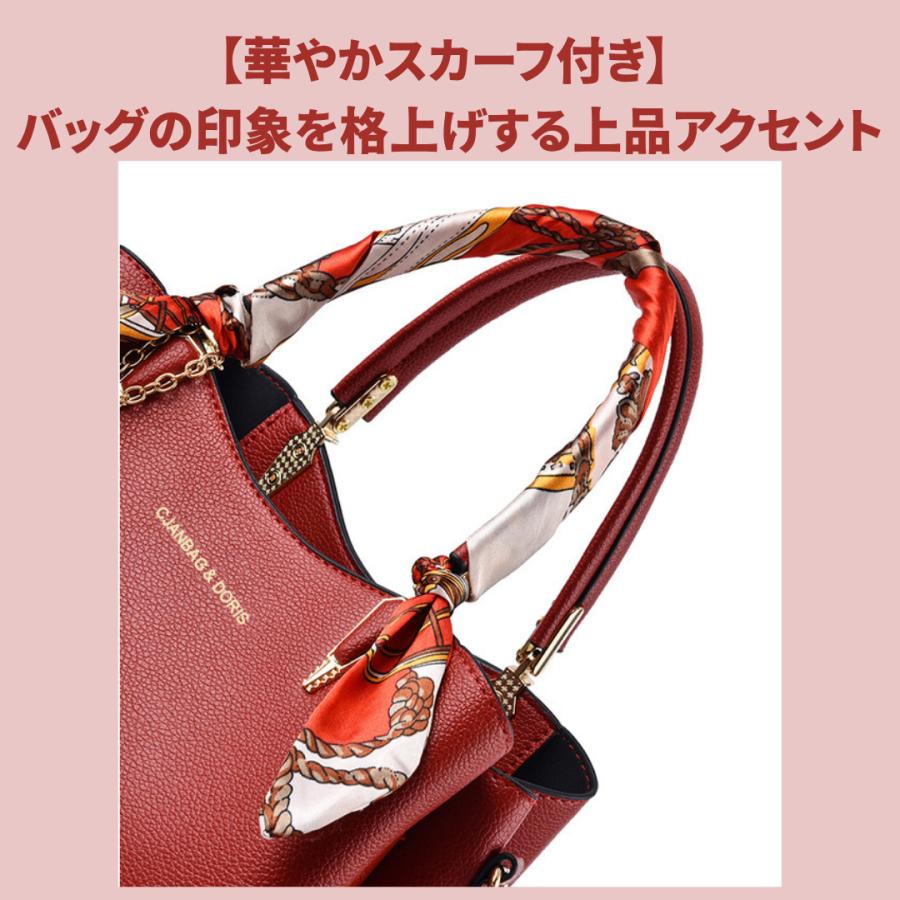 ショルダーバッグ レディース 斜めがけバッグ 肩掛けバッグ ハンドバッグ かばん 革 黒 軽い 軽量 40代 50代 60代 スマホ お財布 ポシェット カバン |  | 03