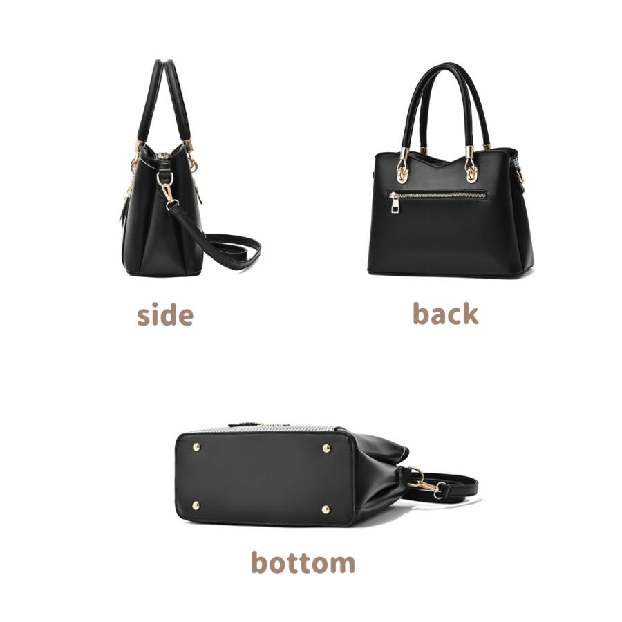 ショルダーバッグ レディース 斜めがけバッグ 肩掛けバッグ ハンドバッグ かばん 革 黒 軽い 軽量 40代 50代 60代 スマホ お財布 ポシェット カバン | ブランド登録なし | 07