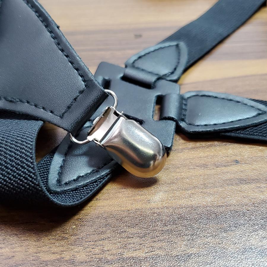 サスペンダー メンズ ホルスターサスペンダー 吊りバンド レディース スカート 幅広 レザー 金具 クリップ 男女兼用 ユニセックス おしゃれ シンプル | ブランド登録なし | 09