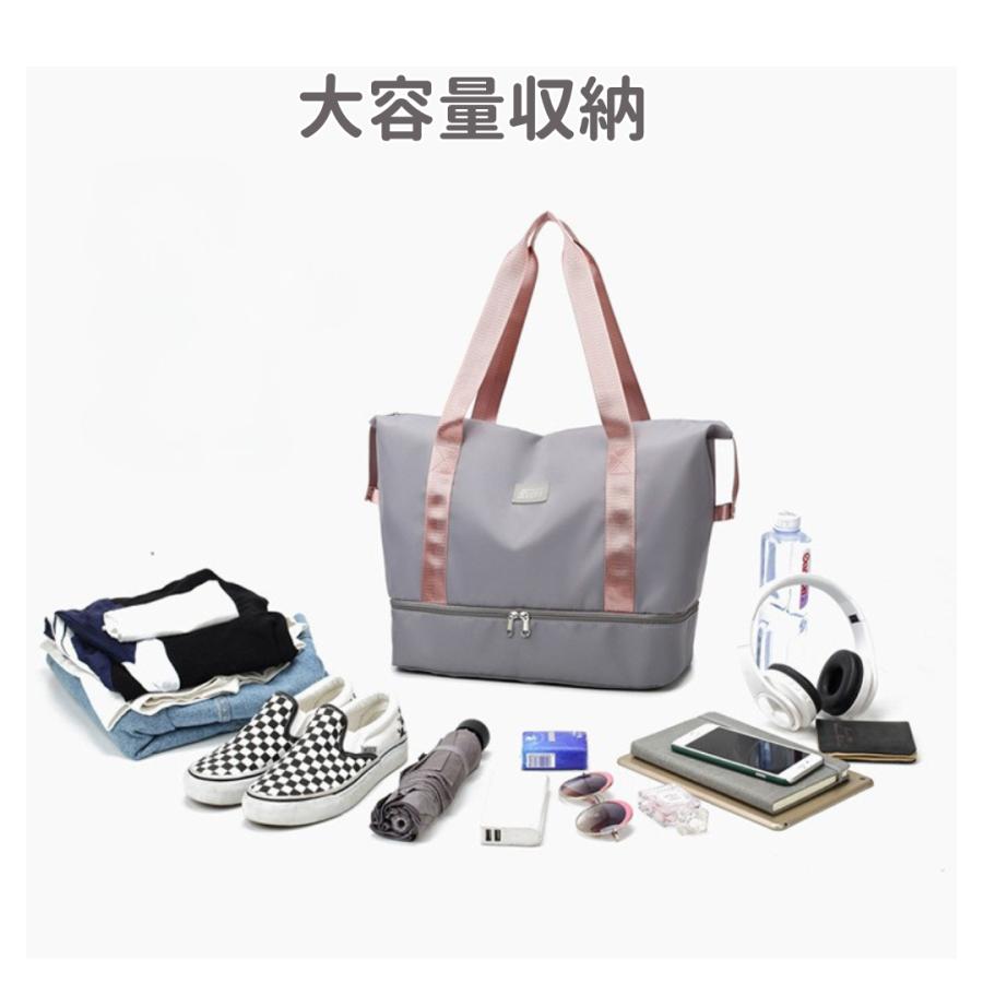 ボストンバッグ レディース メンズ 旅行バッグ 大容量 修学旅行 スポーツバッグ 旅行カバン キャリーオンバッグ 折りたたみ ゴルフ トラベルバッグ | ブランド登録なし | 04