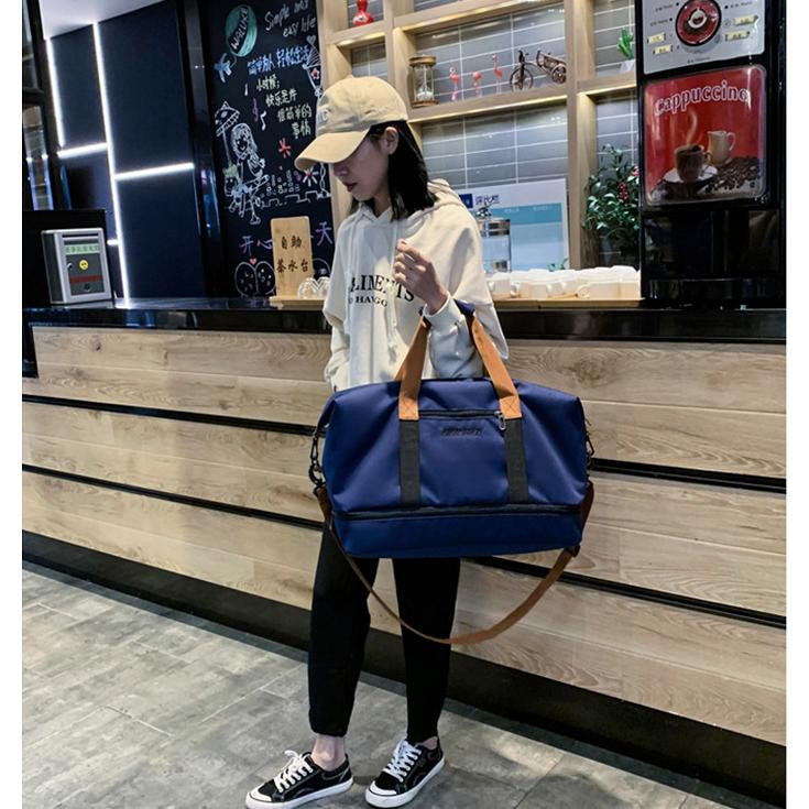 ボストンバッグ 大容量 旅行バッグ メンズ レディース スポーツバッグ 旅行カバン ゴルフ 軽量 キャリーオンバッグ 3WAY 防水 折りたたみ 修学旅行 | ブランド登録なし | 18