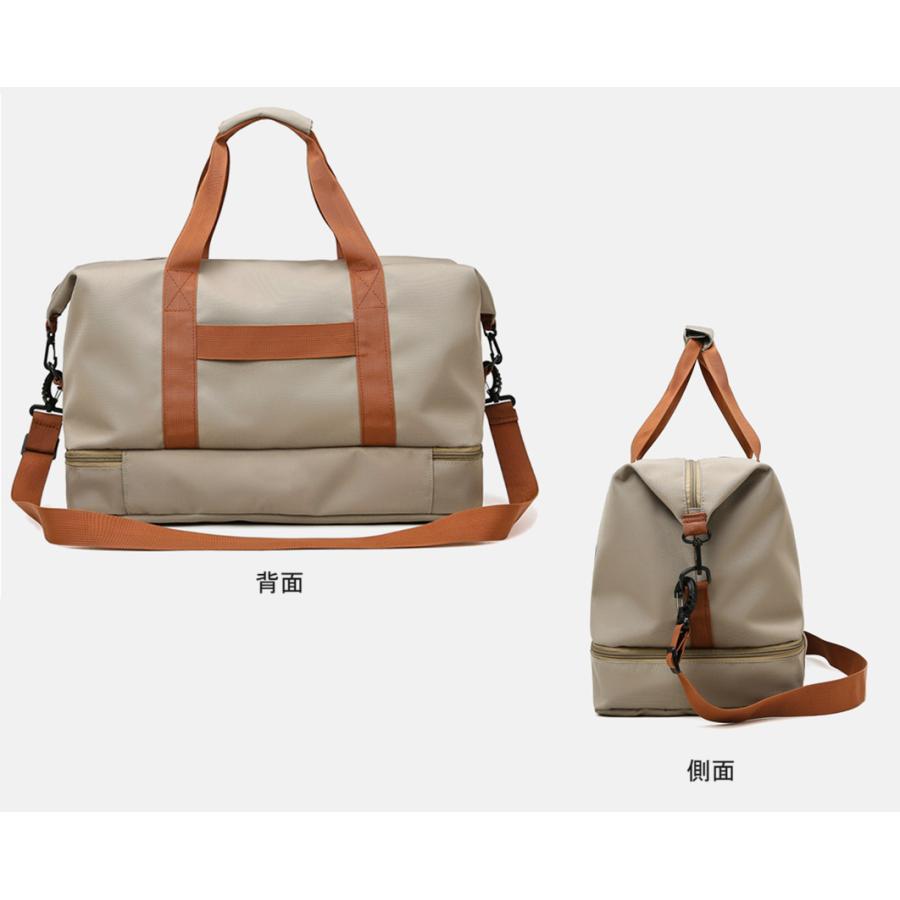 ボストンバッグ 大容量 旅行バッグ メンズ レディース スポーツバッグ 旅行カバン ゴルフ 軽量 キャリーオンバッグ 3WAY 防水 折りたたみ 修学旅行 | ブランド登録なし | 17