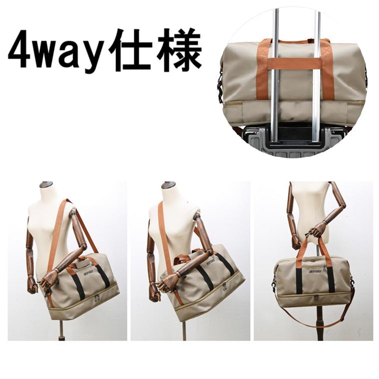 ボストンバッグ 大容量 旅行バッグ メンズ レディース スポーツバッグ 旅行カバン ゴルフ 軽量 キャリーオンバッグ 3WAY 防水 折りたたみ 修学旅行 | ブランド登録なし | 15