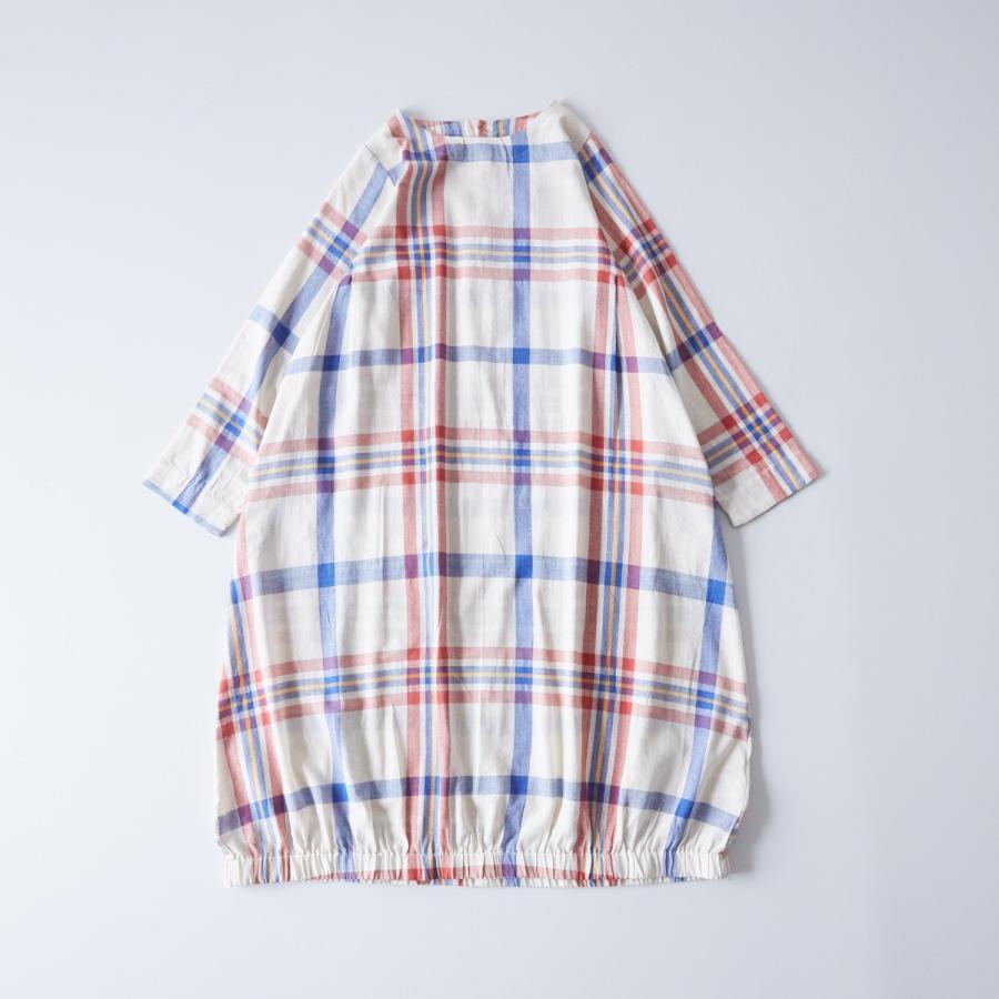 ナチュラン掲載 Fillil 大柄チェックワンピース N オフェーリア 通販 Yahoo ショッピング