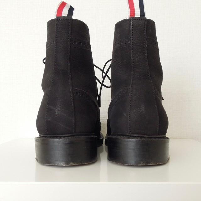 トムブラウン 21AW ウィングチップブーツ サイズ8.5 定価16万円 黒 中古・古着通販】TOM FORD (トムフォード) ウイングチップブーツ