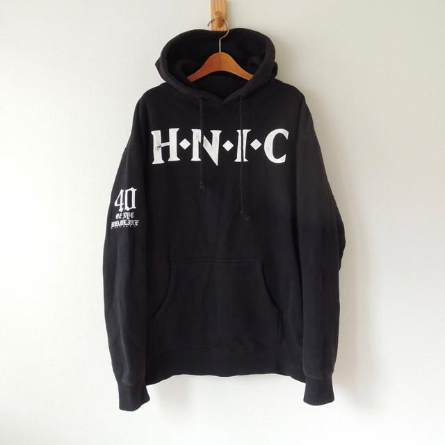 DEADLINE × 40 OZ NYC パーカー H・N・I・C 黒 M （t-250k） :t-250k