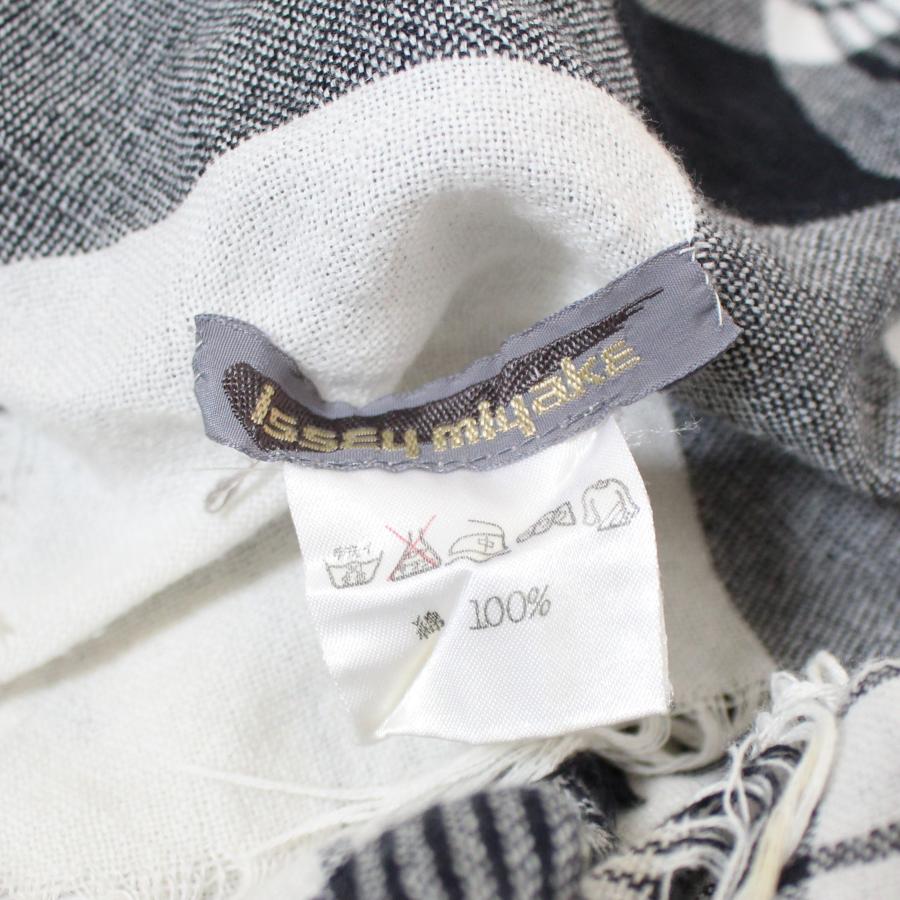 ISSEY MIYAKE イッセイミヤケ 80s 大判ストール 一筆タグ 殴り ISSEY MIYAKE イッセイミヤケ 80s 大判ストール 一筆タグ 殴り