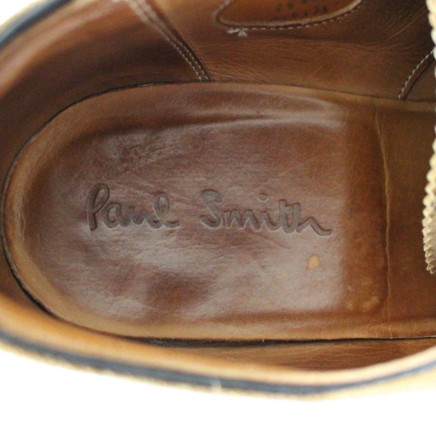 ポールスミス × CHEANEY チーニー 革靴 イングランド製 スエード 茶色 UK 7 1/2 （w-0953）｜opheliaweb-shop｜07