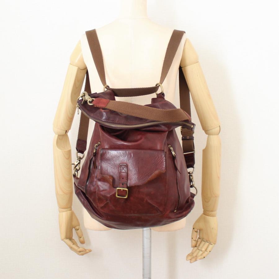 RYU 3way バッグショルダーリュック本革KD 3 WAY BAG RYU 3way バッグショルダーリュック本革KD 3 WAY BAG