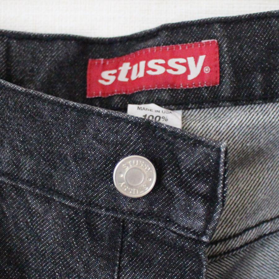 STUSSY 訳アリ! stussy ステューシー 90s デニムパンツ USA製 STUSSY 訳アリ! stussy ステューシー 90s デニムパンツ USA製