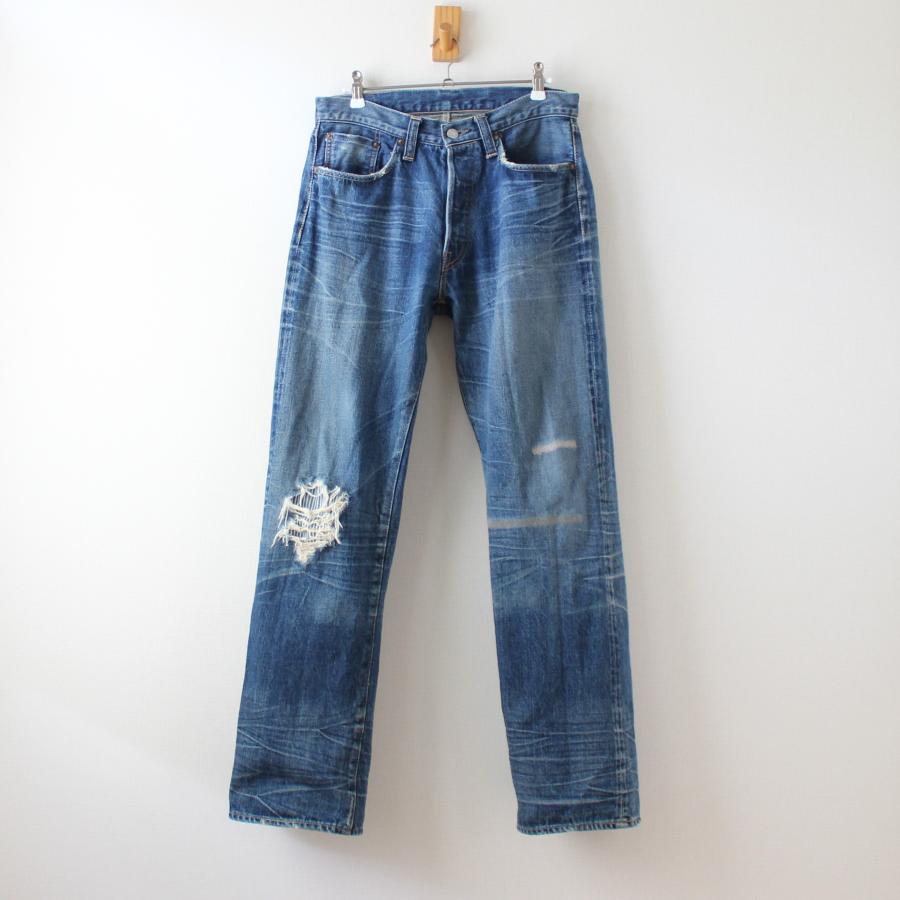SUGAR CANE シュガーケーン デニムパンツ 1947 ダメージ＆リペア加工 