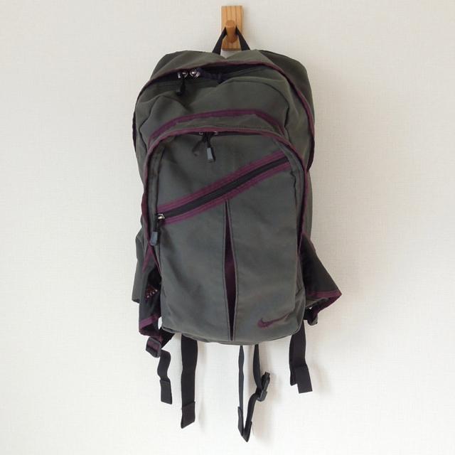 NIKE ACG ナイキ 90s バックパック グレーにパープル （w-1711） : w 