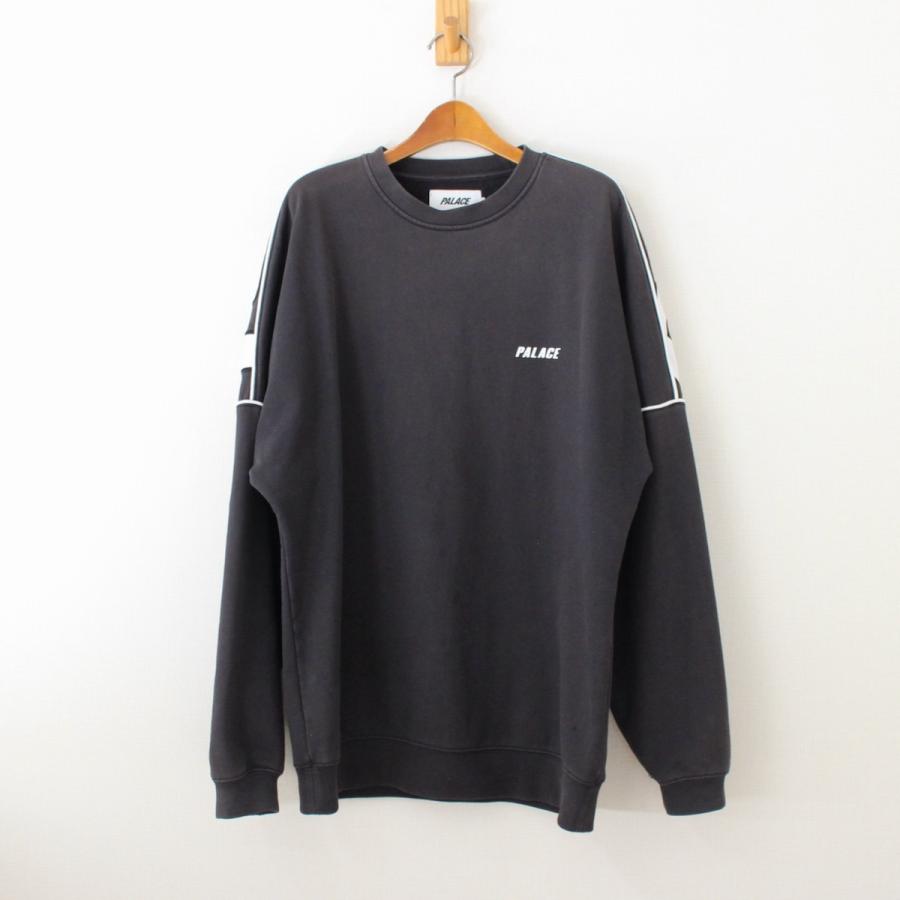 PALACE 訳あり！ SKATEBOARDS パレス スウェット JUMBO DROP CREW 褪せ  
