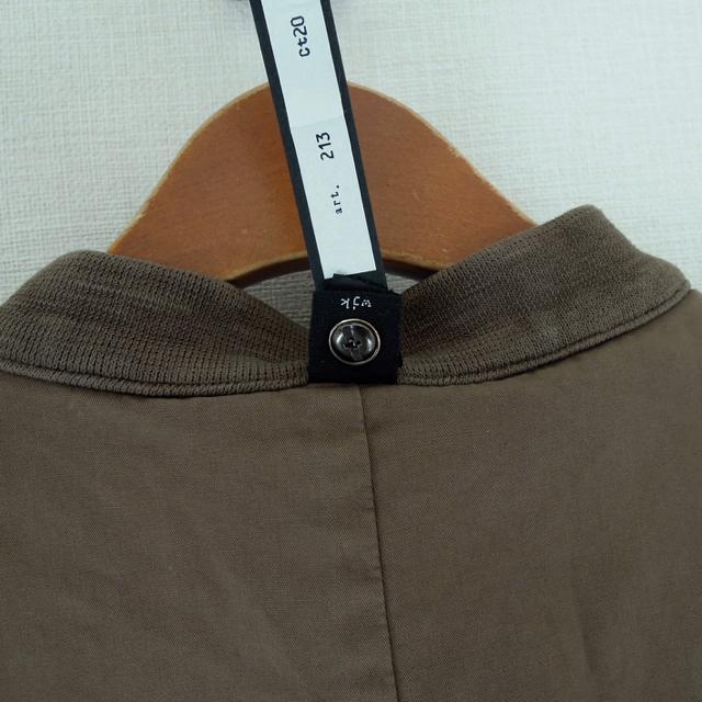 未使用! wjk ミリタリーデザイン ベスト 製品染め 茶系のカーキ M(w-2023)|opheliaweb-shop|04