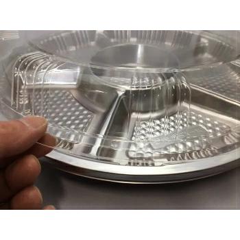 NUオードブル本体蓋セット 楽天市場】【セット】オードブル Z-67 DX 透明蓋セット【10枚】本体