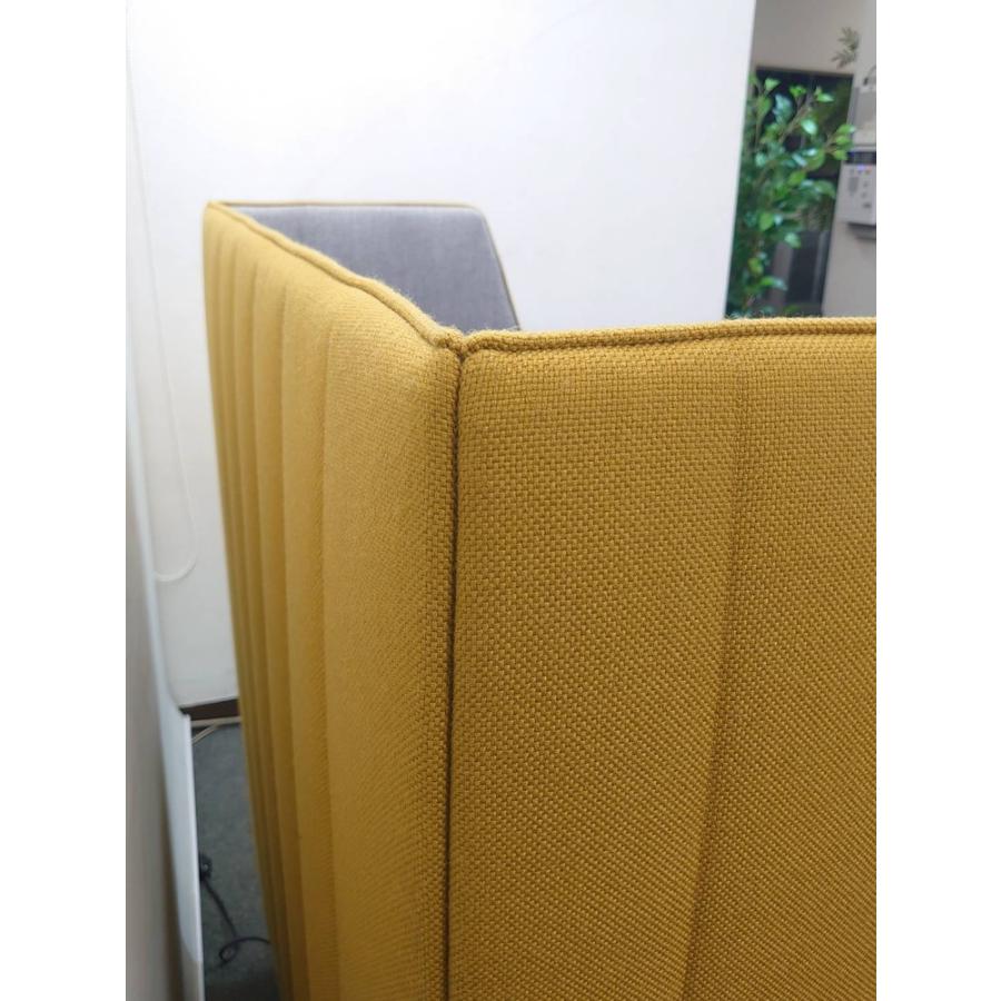 東京地区送料無料 2台入荷 ワークブース コクヨ インターバル 1人用 パーソナルソファ ブース型ソファ ブースセット 中古_14