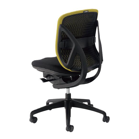 「Yera（イエラ） オフィスチェア ローバック 肘なし  事務チェア パソコンチェア 椅子 いす イス 7色あり 新品｜opop