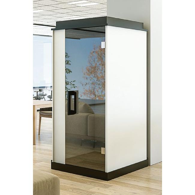 生興 WEBミーティングブース WEB会議ブース W1000×D1000×H2210 LED照明