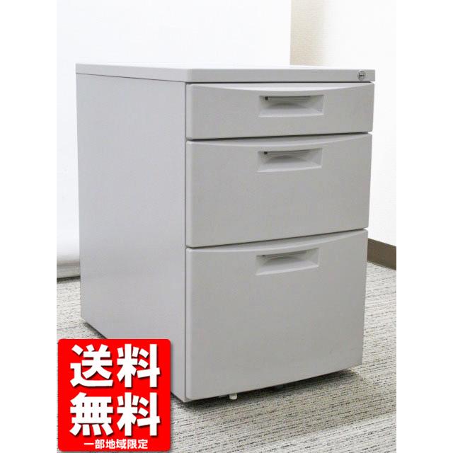 イトーキ 脇机 三段引き出し付き 事務・店舗用品