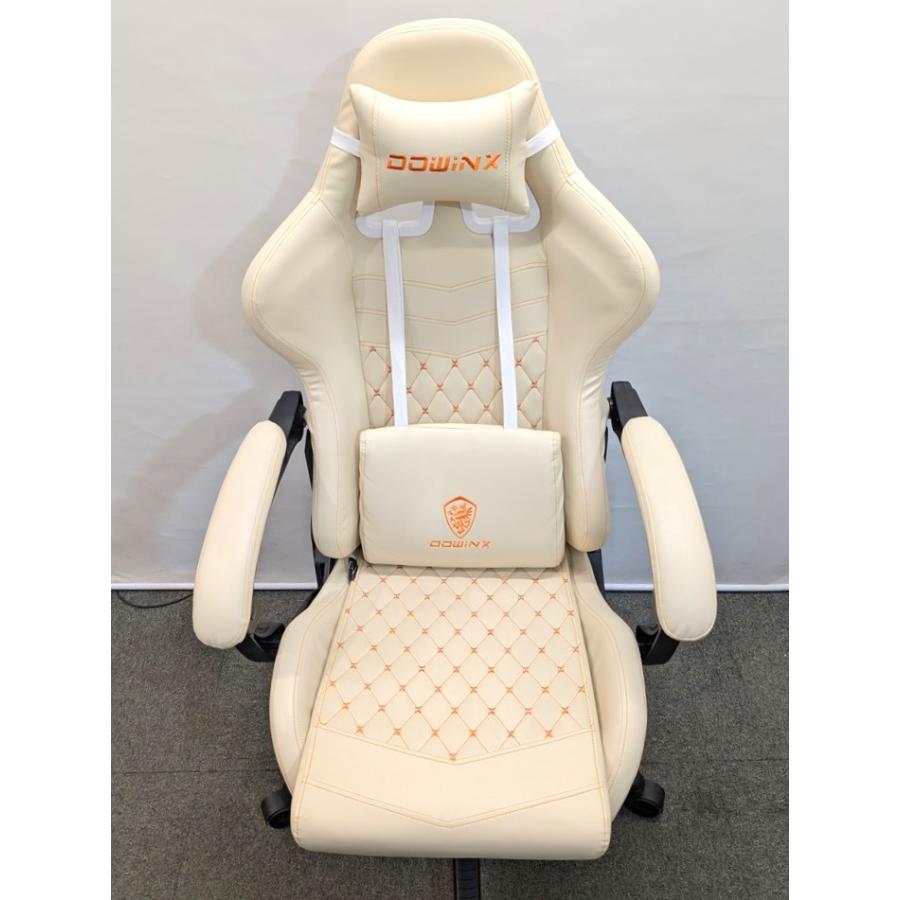 【新品未使用】ゲーミングチェア オットマン付き 店頭引き渡し限定】 ゲーミングチェア オットマン付き ドウィンクス