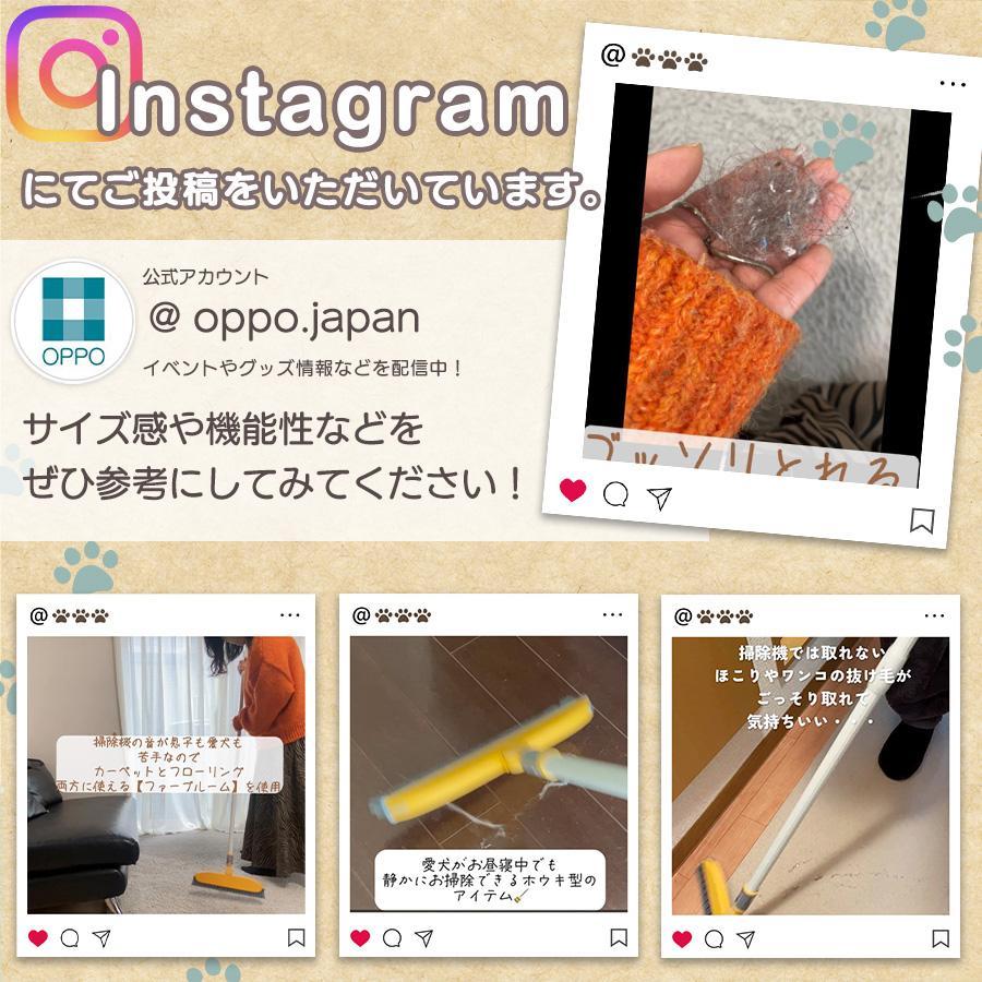抜け毛 カーペット ラグ 掃除 犬の毛 猫の毛 室内ほうき 長柄 換毛期 | OPPO（ペット） | 01