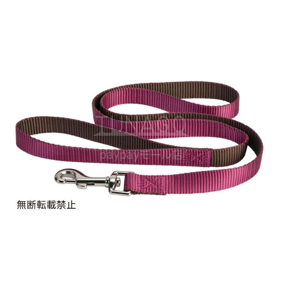 犬 リード 引きひも 犬用ロープ 中型犬 大型犬 1.2m ペットリード 散歩 軽量 おしゃれ バイカラー ブランド ナスカン ハーネス M | OPPO（ペット） | 06