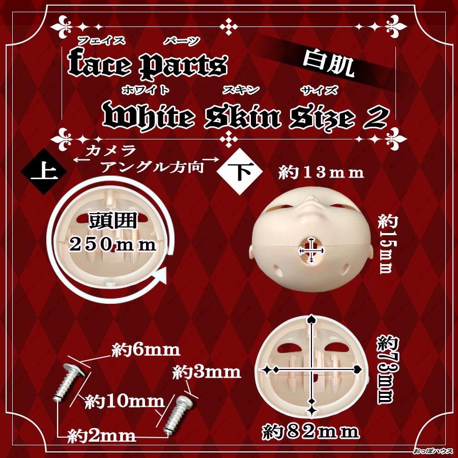 アイシードールネオブライスカスタムブライスフェイスパーツ白肌マット肌